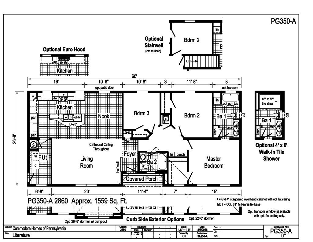 Pinecrest Modular Ranch PG350A Find a Home Commodore of